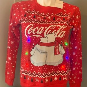 coca cola Tops | Vintage 1980s Hipster Rugby Sweatshirt | Poshmark